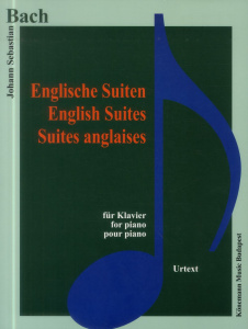 Bach - Suites anglaises - Pour piano. Partition - BACH J S.