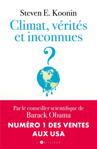 Climat, la part d'incertitude - Koonin Steven ; Pavillet Marie-France