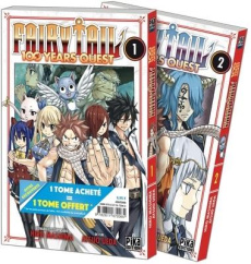 Fairy Tail - 100 years quest : Pack découverte en 2 volumes : Tomes 1 et 2. Dont 1 tome offert - Ueda Atsuo ; Mashima Hiro ; Desbief Thibaud ; Marc