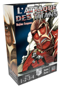 L'Attaque des Titans - Coffret : Tomes 1 à 4 - Isayama Hajime ; Chollet Sylvain