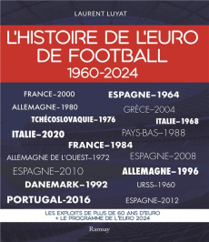 L'Histoire de l'Euro de football. 1960-2024 - Luyat Laurent ; Petit Emmanuel
