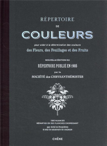 Le répertoire des couleurs