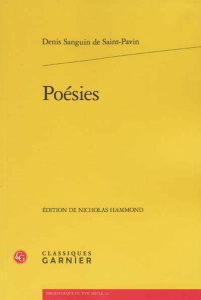 POESIES SAINTPAVIN DENIS SANGUIN DE BROCHE - SANGUIN DE SP