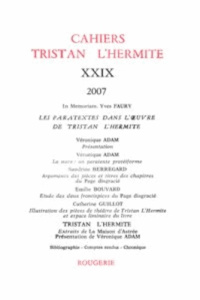 CAHIERS TRISTAN L HERMITE 2007 29 - COLLECTIF
