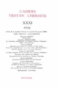 CAHIERS TRISTAN L HERMITE 2009 31 - COLLECTIF