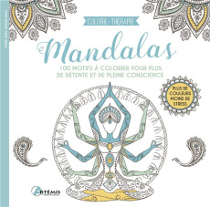 Mandalas. 100 motifs à colorier pour plus de détente et de pleine conscience - COLLECTIF
