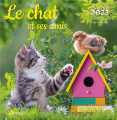 Calendrier le chat et ses amis. Edition 2023 - COLLECTIF