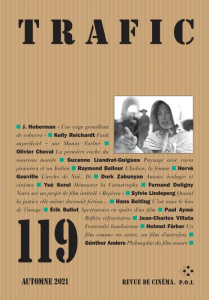Traffic Tome 119, automne 2021 - Boyer Frédéric