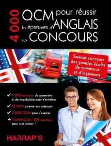 4000 QCM pour réussir les épreuves d'Anglais aux concours - Wilson Jonah ; Illingworth Frances