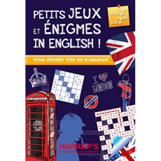 Petits jeux et énigmes in English ! De la 3e à la 2e - Lebrun Sandra ; Sticker Benjamin