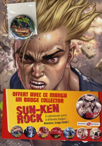 SUN-KEN ROCK T07 + BADGE OFFERT - BOICHI
