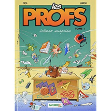 Pack en 2 volumes : Les profs Tome 1, Interro surprise %3B Boulard Tome 1, En mode cool - ERROC/PICA