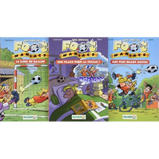 Les petits FootManiacs Tome 1 à 3 : Le coup du ballon %3B Mes plus beaux gestes %3B Une place pour la fi - Cazenove Christophe - Saive Olivier