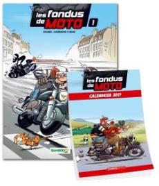 Les fondus de moto Tome 1 : Avec le calendrier 2019 offert - CAZENOVE/RICHEZ/BLOZ