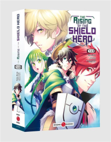 The Rising of the Shield Hero : Ecrin en 2 volumes : Tomes 9 et 10. Avec 1 carte collector - Kyû Aiya ; Yusagi Aneko ; Minami Seira ; Silvestre