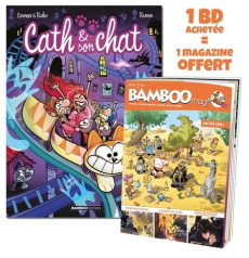 Cath et son chat Tome 8 : Avec Bamboo Mag N° 78, juillet-août-septembre 2022 offert - Richez Hervé ; Cazenove Christophe ; Ramon Yrgane