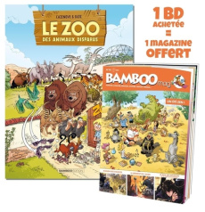 Le zoo des animaux disparus Tome 2 : Avec Bamboo Mag N° 78, juillet-août-septembre 2022 offert - Cazenove Christophe
