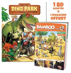 Dino Park Tome 1 : Avec Bamboo Mag N° 78, juillet-août-septembre 2022 offert - Plumeri Arnaud