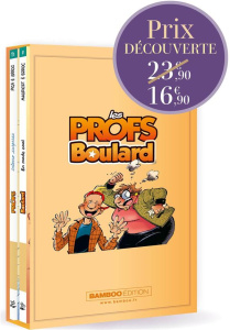 Pack en 2 volumes : Les Profs Tome 1, Interro surprise ; Boulard Tome 3, En mode écolo - ERROC/STEDO/PICA
