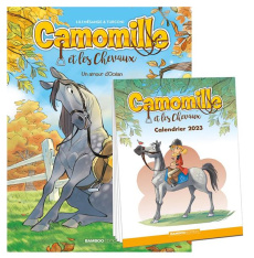 Camomille et les chevaux Tome 1 : Un amour d'Océan Calendrier 2023 offert - Mésange Lili ; Turconi