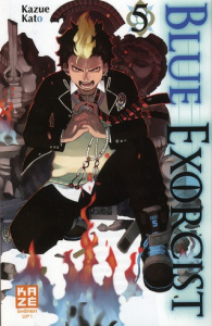Blue exorcist Tome 5 - Kazue Kato ; Chollet Sylvain