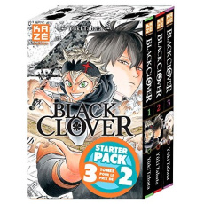 Black Clover : Coffret en 3 volumes. Tome 1, Le serment ; Tome 2, Le défenseur ; Tome 3, Rassembleme - Tabata Yûki ; Chollet Sylvain