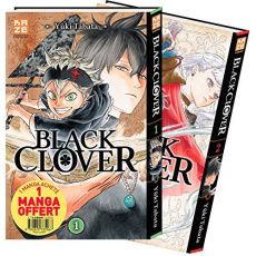 Black Clover : Pack en 2 volumes. Tome 1, Le serment ; Tome 2, Le défenseur - Tabata Yûki ; Chollet Sylvain