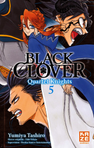 Black Clover - Quartet Knights Tome 5 : Noir espoir - Tabata Yûki ; Tashiro Yumiya