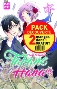 Takane & Hana : Pack Découverte en 2 volumes : Tome 1. Dont Tome 2 offert - Shiwasu Yuki ; Debienne Manon ; Okada Sayaka