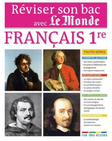 Réviser son bac avec Le Monde. Français 1re, toutes séries - Malle Alain ; Corrège Valérie