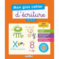 Mon gros cahier d'écriture. GS - CP - CE1 - Grinevald Frédérique ; Baudier Anne ; David Morgan