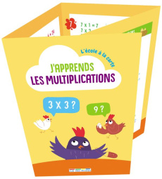 J'APPRENDS LES MULTIPLICATIONS - COLLECTIF