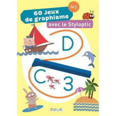 60 JEUX DE GRAPHISME AVEC LE STYLOPTIC 4 ANS - COLLECTIF