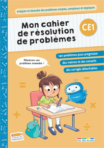 Mathématiques CE1 Mon cahier de résolution de problèmes - Démoulin Marion ; Denoël Camille