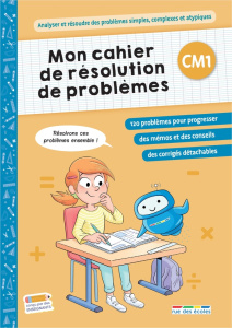 Mon cahier de résolution de problèmes CM1. Pour un entraînement progressif - PAUL MAXIME