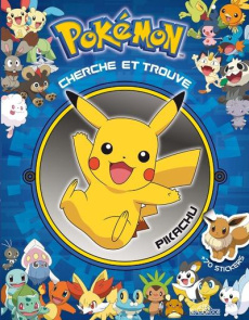 Pokémon : Cherche et trouve Pikachu. Avec 70 stickers - THE POKEMON COMPANY