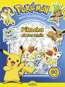Pikachu et ses amis. Mes coloriages - Salines Guilhem