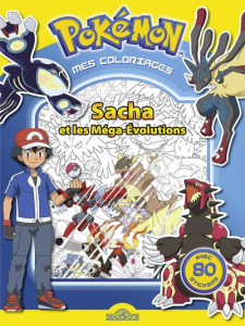 Mes coloriage Puissants Pokémon. Avec 80 stickers - Salines Guilhem