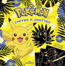 Pokémon Cartes à gratter Pikachu. Avec 10 cartes, 1 bâtonnet - Debrot Alexandre