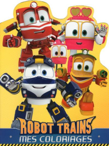 Mes coloriages Robots Trains - CJ E&M