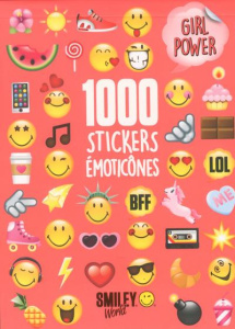 1000 stickers emoticones Girl power - SMILEYWORLD