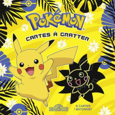 Pokémon Cartes à gratter Pikachu. Avec 6 cartes, 1 bâtonnet - Debrot Alexandre