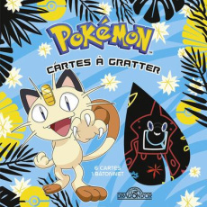Pokémon Cartes à gratter Miaouss. Avec 6 cartes, 1 bâtonnet - Debrot Alexandre