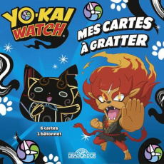 Yo-kai Watch Cartes à gratter Feulion. Avec 6 cartes, 1 bâtonnet - Debrot Alexandre