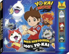 Yo-Kai Watch : Mes histoires 100 % Yo-Kai. Avec 3 figurines exclusives - Lescaille Moulènes Nathalie