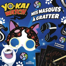 Mes masques à gratter Yo-kai watch - Debrot Alexandre