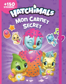 Mon carnet secret Hatchimals. 150 stickers ! - Lescaille Nathalie