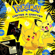 Pokémon Cartes à gratter. Avec 10 cartes, 1 bâtonnet - Debrot Alexandre