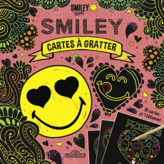 Cartes à gratter Smiley Friends. Avec 1 bâtonnet - Debrot Alexandre