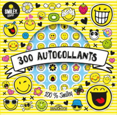 300 autocollants 100% Smiley - SMILEYWORLD
